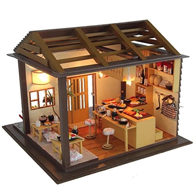  Flever Dollhouse Miniature DIY House Kit Creative Room