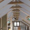 Garage Door Insulation Kit 6 PRE-CUT PCS: REFLECTIVE FOAM Panels 24x48" SHEETS
