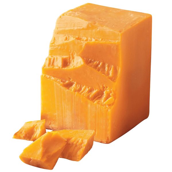 The Wisconsin Cheeseman Aged Sharp Cheddar - Gourmet Wisconsin Cheddar, Tangy and Traditional Flavor, Perfect Snack for Appetizers, Charcuterie Boards, or Red and White Wine Pairings - 1 lb.