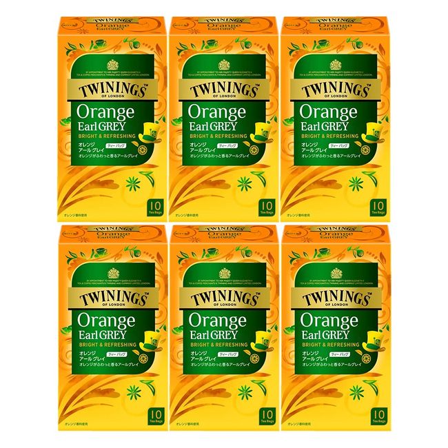 Twining Orange Earl Grey 10 P x 6 Boxes