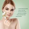 YLTNEUQER Jade Roller Gua Sha Set - Skin Care Set, Natural Beauty Skin Care Tools, Face Roller Massager for Face, Neck, and Eye Treatment (White)