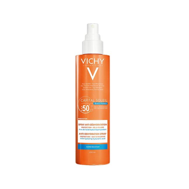 Vichy Capital Soleil Rehydrating Light Spray Plajlar İçin Çok Yüksek Koruma SPF 50 Faktör, 200.0 ml