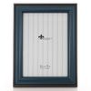 Lawrence Frames Blue Finish 5x7 Picture Frame - Gold Bead Design