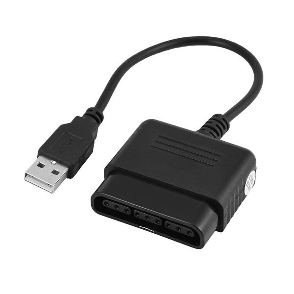 Ejoyous Controller Adapter, PS2 to PS3 Controller Converter to USB for PC or PS3 PS1 Wired Wireless Controller, Compatible WIN98 ME 2000 XP Vista WIN7