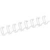Fellowes 6mm Wire Binding Combs, 100 Pack - White