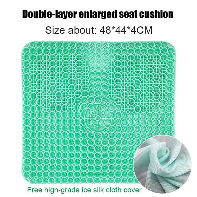 Gel Enhanced Latex Seat Cushion
