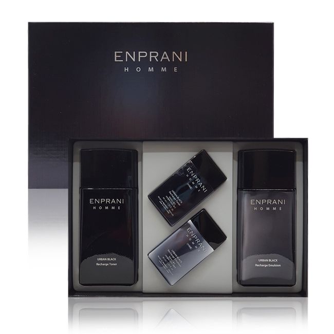 ENPRANI Homme Urban Black 2 Piece Set/Skin Lotion Gift Set