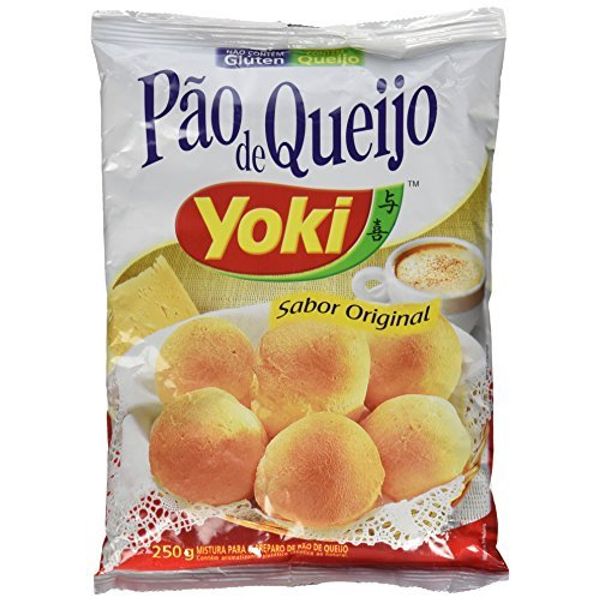 Yoki - Cheese Bread Mix - 8.82 Oz (PACK OF 04) | Mistura p/ Pão de Queijo | Mezcla p/ Pan de Quejo - 250g