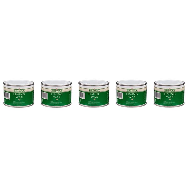 Briwax Liming Wax, 8 Ounce (Five Pack)