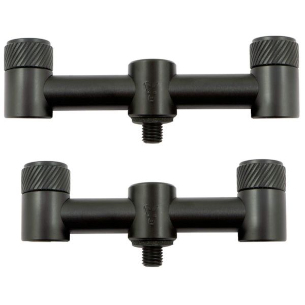 Black Label Fox 2 Rod QR Buzz Bars 95mm & 110mm
