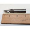 NEW MICRO 100  DM 500-290 1/2" SOLID CARBIDE 2 FLUTE DRILL MILL 90 DEGREE