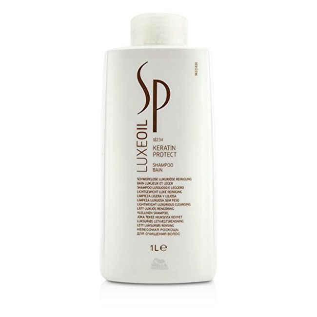 Wella SP Luxe Oil Keratin Protect Shampoo (Light and Shiny Wash) 33.8 oz (1000 ml) / 33.8 oz