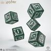 Q Workshop Harry Potter pack dés Slytherin Dice & Pouch Set (5)