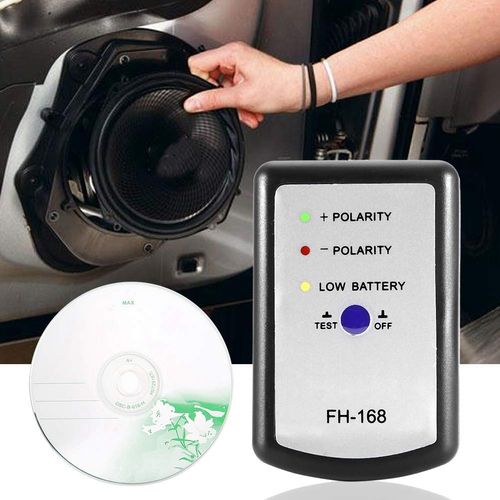FH-168 Speaker Polarity Tester - Auto Car Audio Speaker Horn Tester Phase Meter