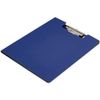 Q-Connect Clipboard Foam Foldover A4 Blue
