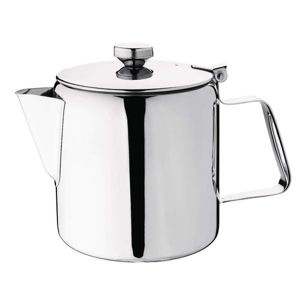 Olympia Concorde Tea Pot Stainless Steel 48Oz 1 35L Infuser with New Features