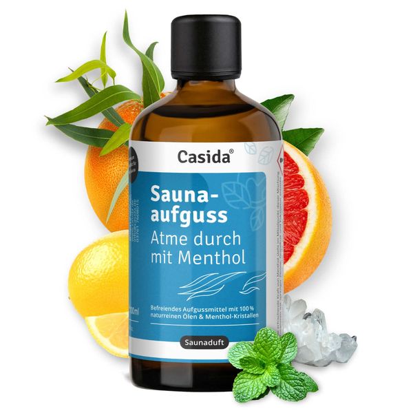 Saunaaufguss Atme durch mit Menthol