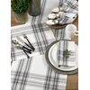 Plaid Pattern Cotton Table Runner