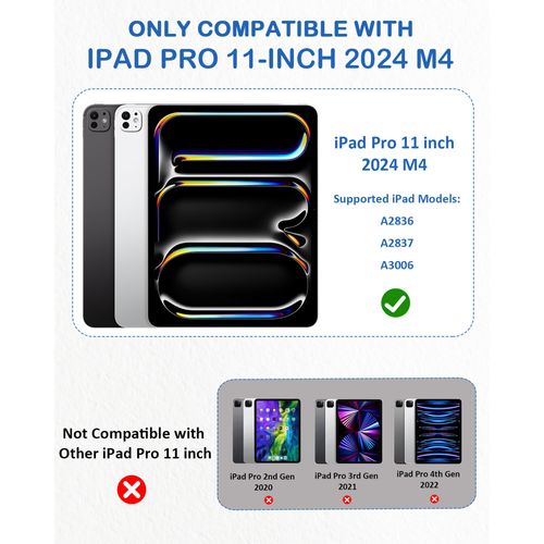 XIRON 2 PACK Paper Screen Protector for iPad Pro 11 inch (M4) 2024, Matte PET Film for iPad Pro 2024 11-Inch, Write and Draw Like on Paper, Anti-Glare Screen Protector