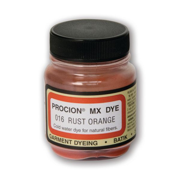 Jacquard Products Procion MX Fiber Reactive Dyes Rust Orange, 2/3oz, Multicolour