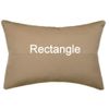 Sunbrella® Canvas Cocoa Indoor/Outdoor Pillow (12x20 rectangle)