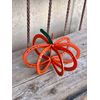 Small Horseshoe Pumpkin - Farm House Fall Decor - Rustic Decor