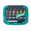 wolfcraft Bit Box Crosshead (PH 1–3), 7 Pcs. I 2976000 I 6 Solid bits in various sizes, incl. bit holder