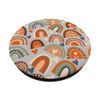 Boho Rainbow Pattern Minimalist Pastel Bohemian PopSockets Swappable PopGrip