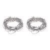 Beistle S00115-SAZ2 Stacheldraht-Girlande, Silber