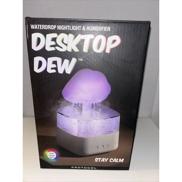 Water drop Nightlight & Humidifier Desktop Dew Stay Calm Protocol