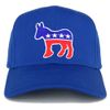 Armycrew Democratic Donkey Patch Structured Baseball Cap - Royal