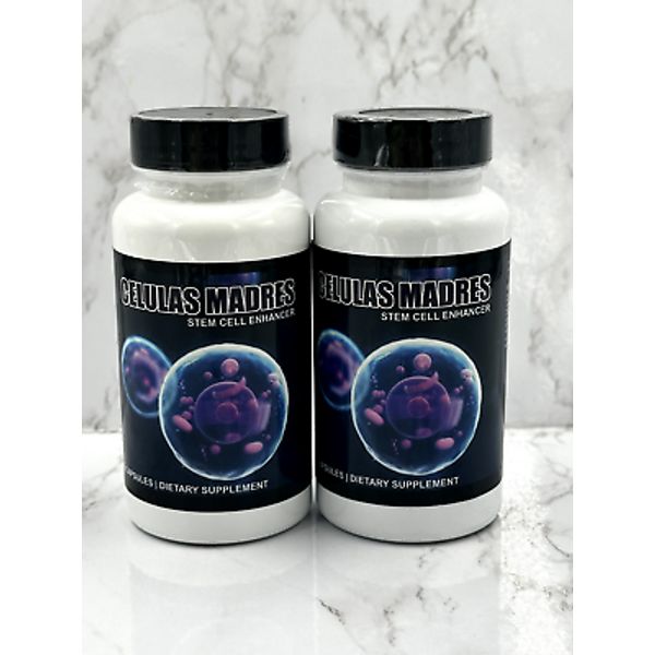 2 Celulas Madre Supports Joint & Muscles Stem Cell Immune Control 120 Capsules