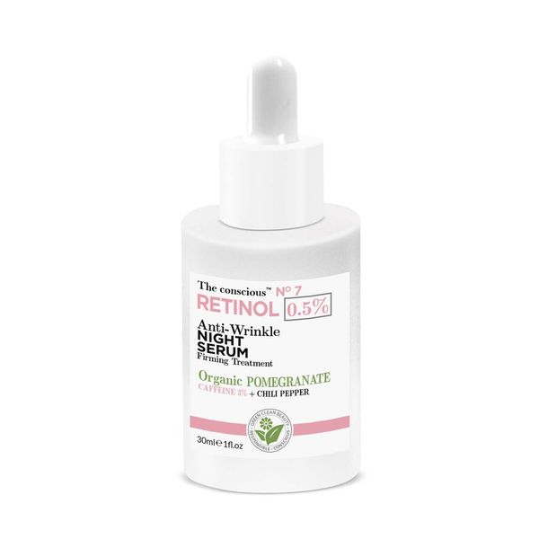 RETINOL anti-wrinkle night serum organic pomegranate 30 ml