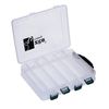 Zite Fishing Bait Box Set - 3 Double-Sided Bait Boxes with Carry Handle 20 x 15.5 x 4.5 cm - Artificial Bait Box for Wobblers, Blinkers etc.