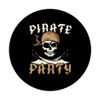 Pirate Party Eye Patch Sailing Ocean Pirate Lover PopSockets Swappable PopGrip