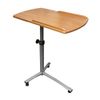 26-40'' Adjustable Angle & Height Rolling Laptop Desk Cart Hospital Table Stand
