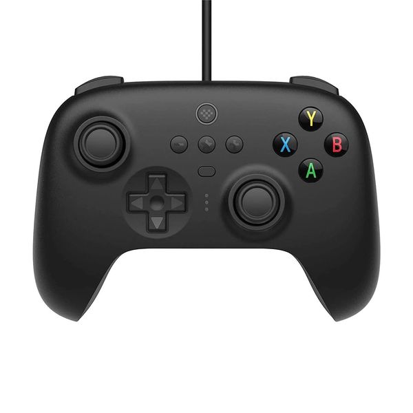 8bitdo ultimate 有線コントローラー、PC Windows10のUSB有線コントローラー、Android、Raspberry Pi、Switch (Black)