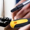 Antrader T20 x 4" Plastic Handle Grip Torx Screwdriver With Magnetic Tip