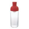 Hario Filter in 300ml Cold Brew Tea Bottle Red