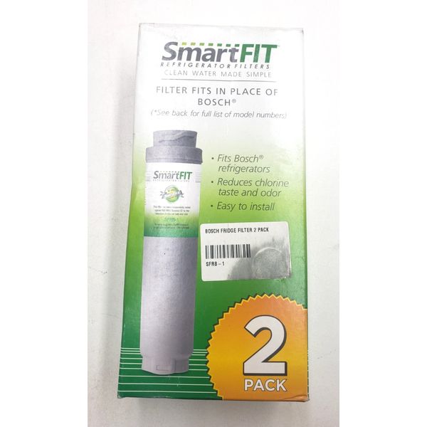 Smartfit Refrigerator Filters Clean Water Made Simple SFRB-1(2 Pack)