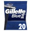 Gillette Blue II Disposable Razors x20