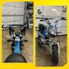 19"x17"Large Clear Motorcycle Windshield Universal Fit 7/8'' 1'' 1.25" Handlebar