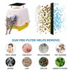 20Pcs Carbon Filter Replacement Filter Activated Charcoal Cat Litter Box Filters