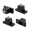 Laofudech Rubber Vibration Isolator Mounting Bracket Air Conditioner Mounting Bracket for Outdoor Mini Split Air Conditioner Condenser 4Pack