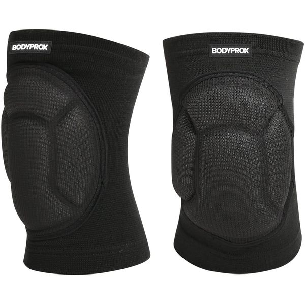 Bodyprox Protective Knee Pads, Thick Sponge Anti-Slip, Collision Avoidance Knee Sleeve (Large)