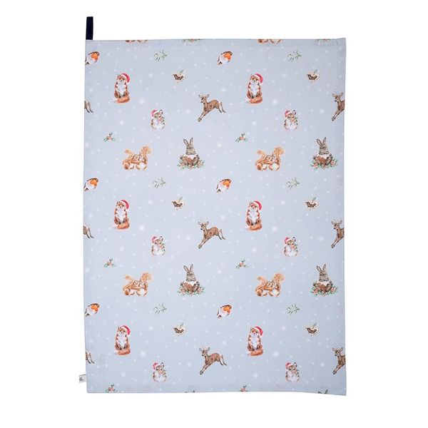 Wrendale Designs Winter Woodland' Tea Towel