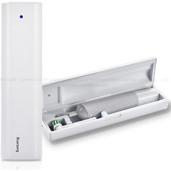 Portable Electric Toothbrush Case, Rechargeable Travel Home Toothbrush Cleaner C