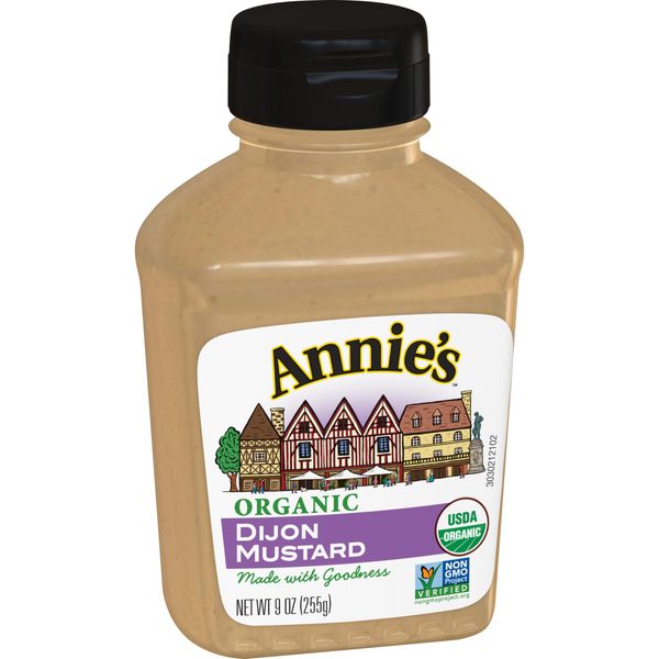 Annie's Organic Dijon Mustard, Gluten Free, 9 oz.