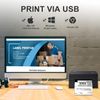 Bluetooth Shipping Label Printer, Wireless 4x6 Thermal Label Printer