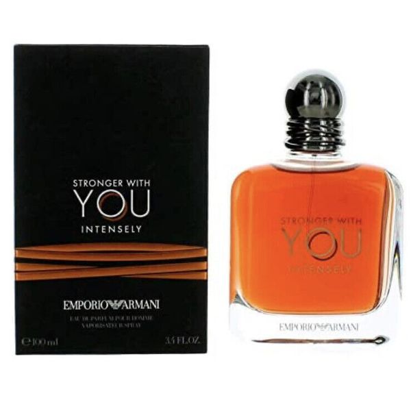 Emporio Armani Stronger With You INTENSILY 3.4oz EDP  Spray For Men New In Box